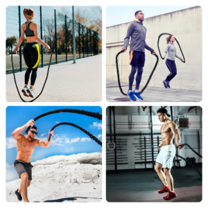 Alternative view of MUSCLEBUDDY® Zátěžové švihadlo