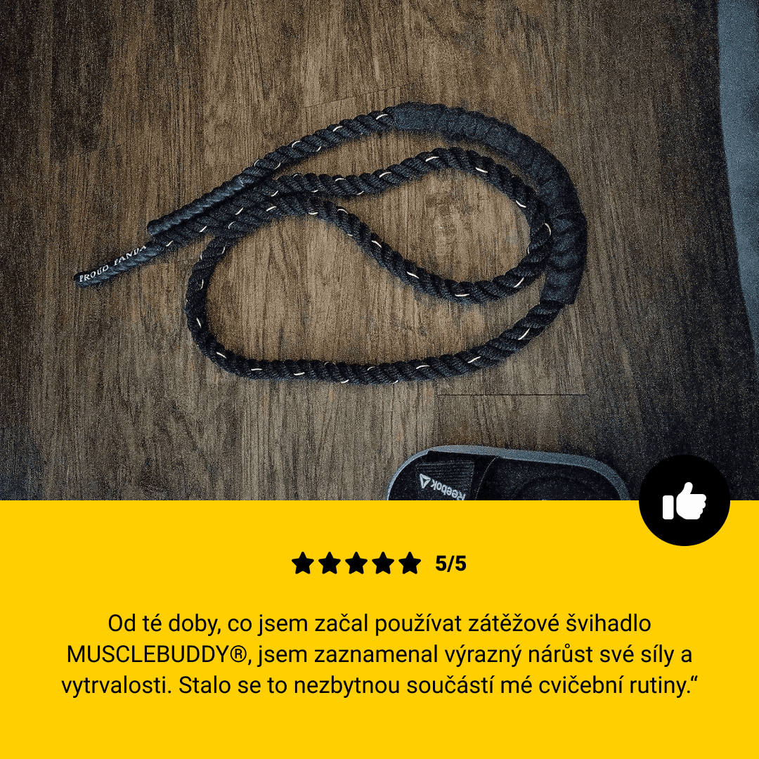 MUSCLEBUDDY® Zátěžové švihadlo - Obrázek 6