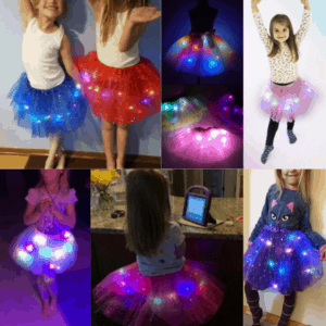 Alternative view of Tutu sukně s vícebarevnými LED světly