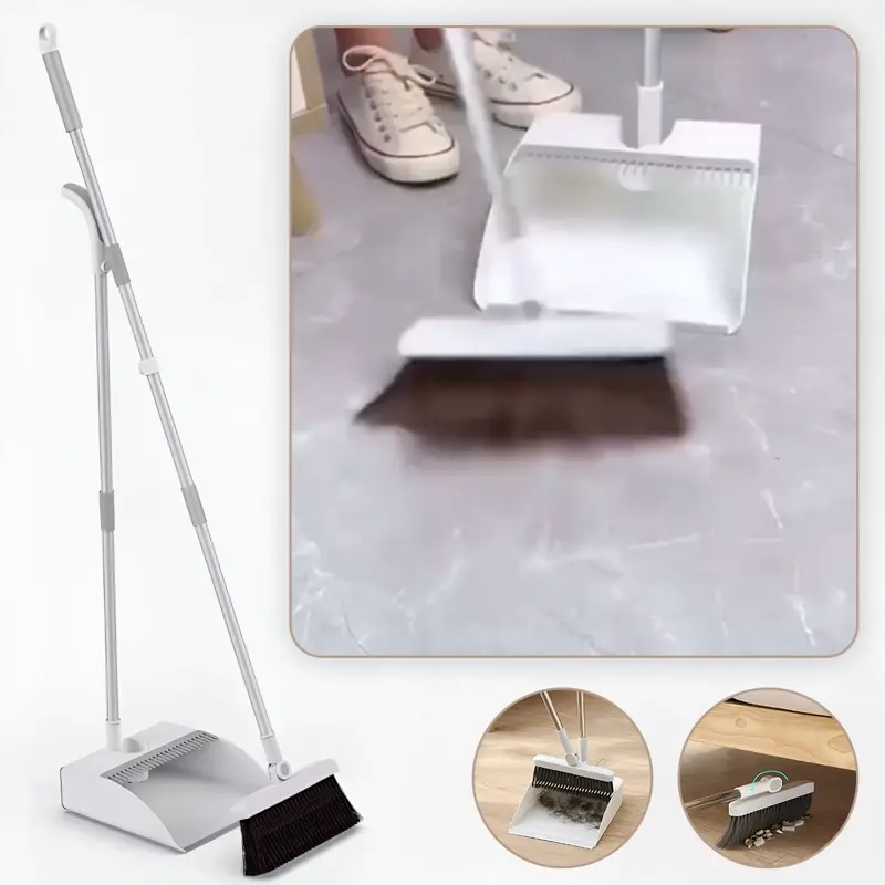 Multifunkční přenosná sada smetáčku a lopatky HANKBROOM®