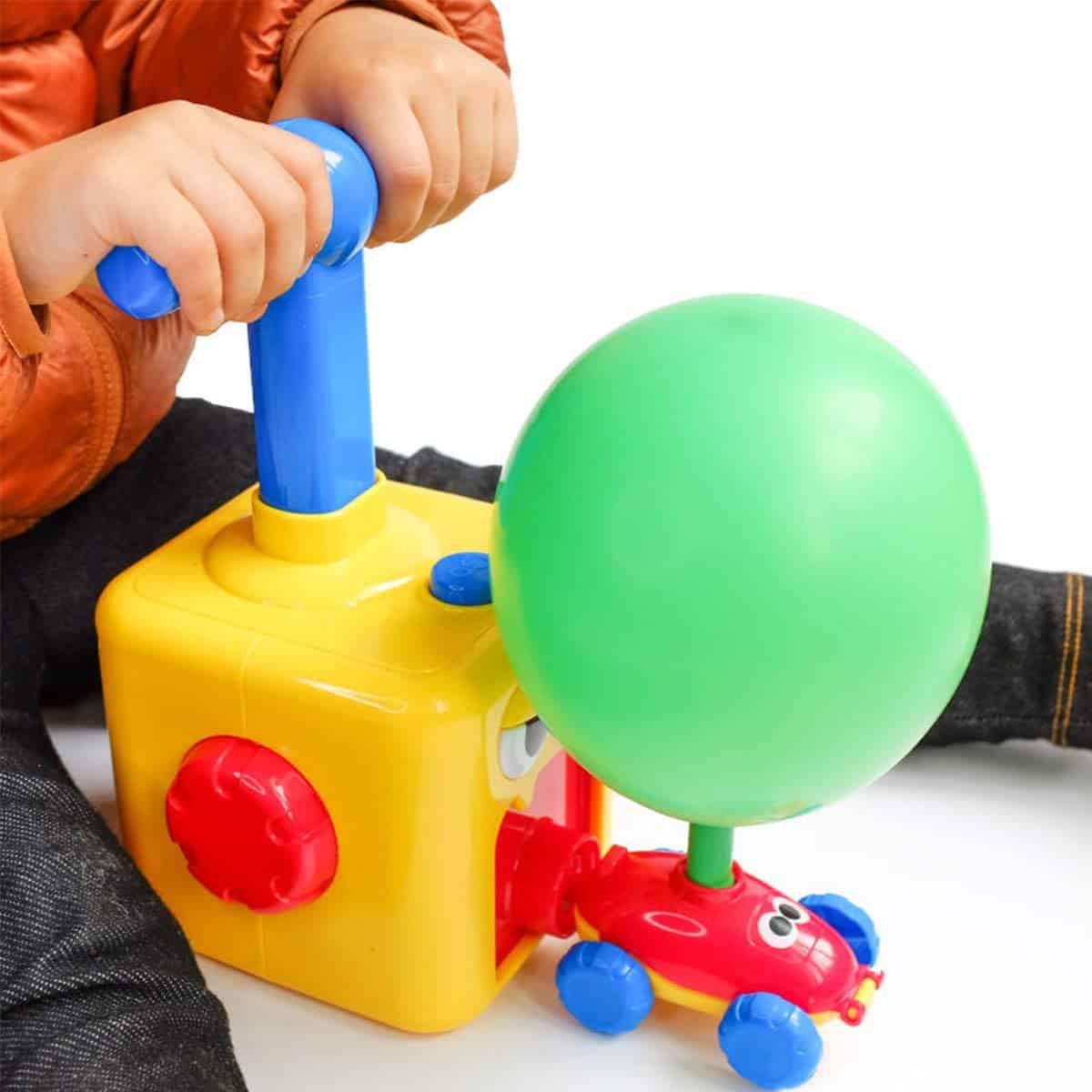 Autíčková odpalovací pumpička na balónky - Obrázek 4