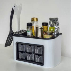 Alternative view of COOKINNY® Multifunkční stojan na koření na kuchyňskou desku