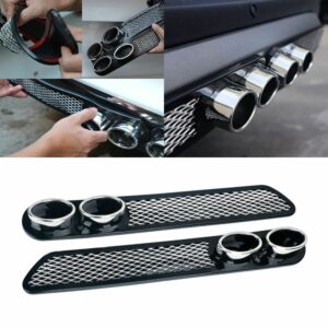 DRIVA TUNE® Nálepka s výfuky sportovního auta