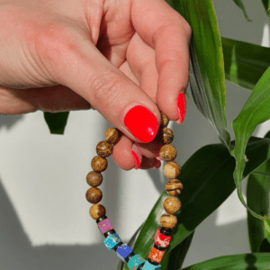 Alternative view of Čakrový náramek z přírodního kamene