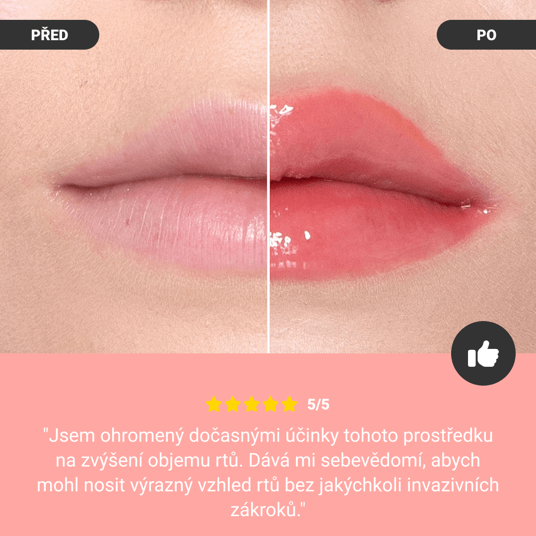 Zázvorová & Mátová BULKLIPS sada pro zvětšení rtů - Obrázek 5