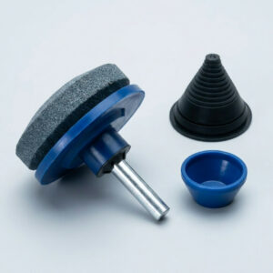 Alternative view of CutMaster – brusný kámen pro o 100 % lepší a rychlejší sečení bez zasekávání sekačky (1+1 zdarma)