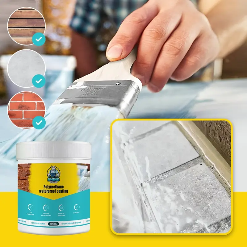 RHINOFIX Wateraegis – Transparentní vodotěsné těsnění pro jakýkoli povrch (různé velikosti)