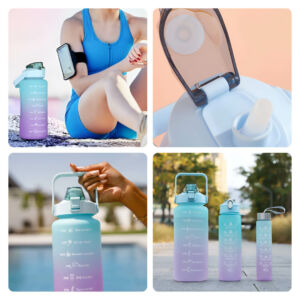 Alternative view of Motivační láhev na vodu AquaTrio™ 3 v 1