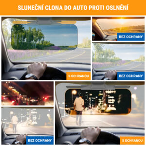 Alternative view of VISORSHIELD™ UV ANTREFLEXNÍ SLUNEČNÍ CLONA DO AUT
