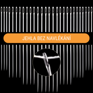 Alternative view of Šicí jehly EASYSEW™ S BOČNÍM OTVOREM - 30 KS.