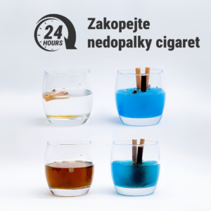 Alternative view of ASHFRESH: Přenosný popelník bez kouře a zápachu -  30kusů + 30kusů ZDARMA