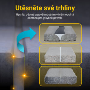 Alternative view of RHINOFIX GroutFlex – Tekutá gumová těsnicí hmota na praskliny, netěsnosti a hydroizolaci (k dispozici v různých velikostech)
