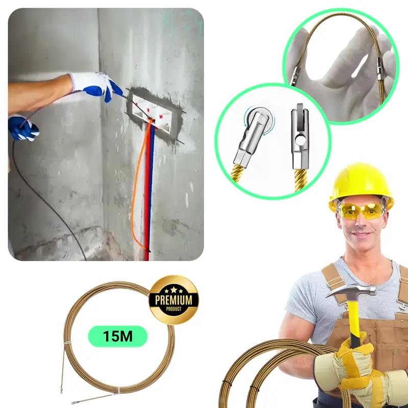 Wirelead™ – Nástroj pro Závitování Elektrických Drátů 15 m