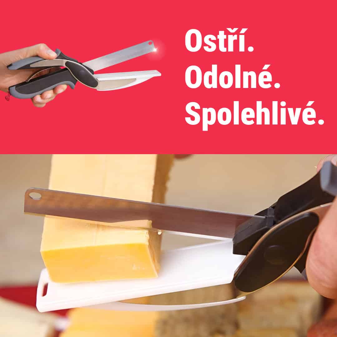 SnapSlice – Kuchyňské nůžky s prkénkem - Obrázek 2