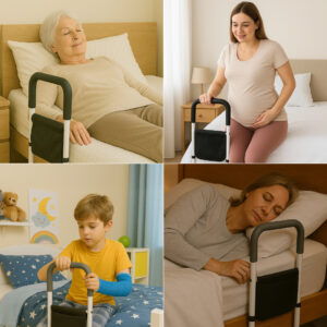 Alternative view of BEDMEDIC – madlo k posteli pro snadné a bezpečné vstávání a uléhání (vhodné pro všechny postele)