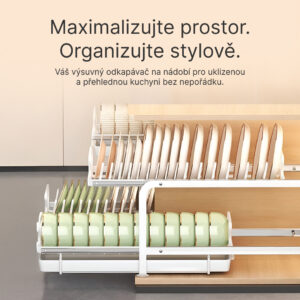 Alternative view of SlideDry™ – Výsuvný posuvný odkapávač na nádobí