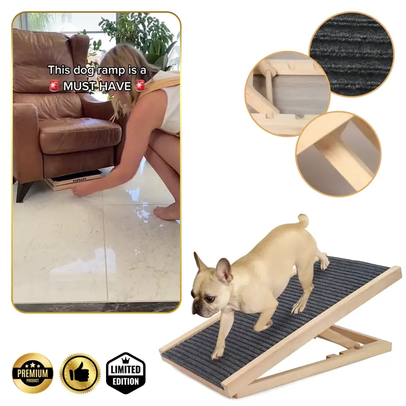 PetEase – rampa pro snadný a bezpečný výstup pro malé a starší domácí mazlíčky