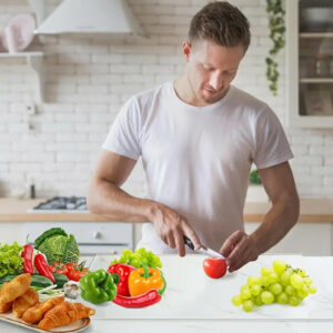 Alternative view of Tavola™ – Akrylové prkénko s kontejnerem na odpad a okrajem na pult