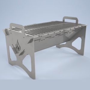 Grillix™ - Skládací přenosný gril z oceli