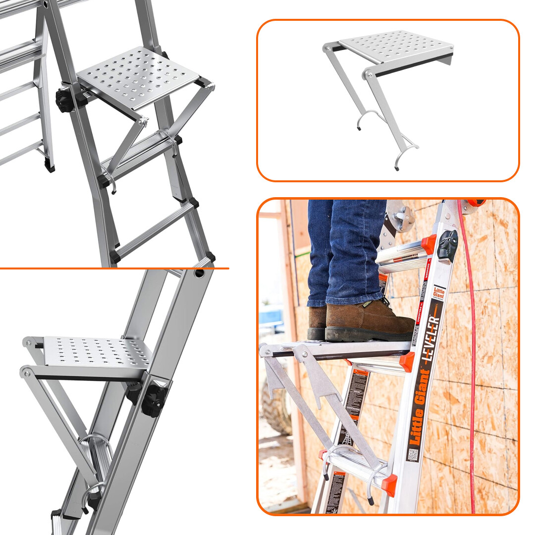 StepLadder – Pracovní plošina pro hliníkový žebřík