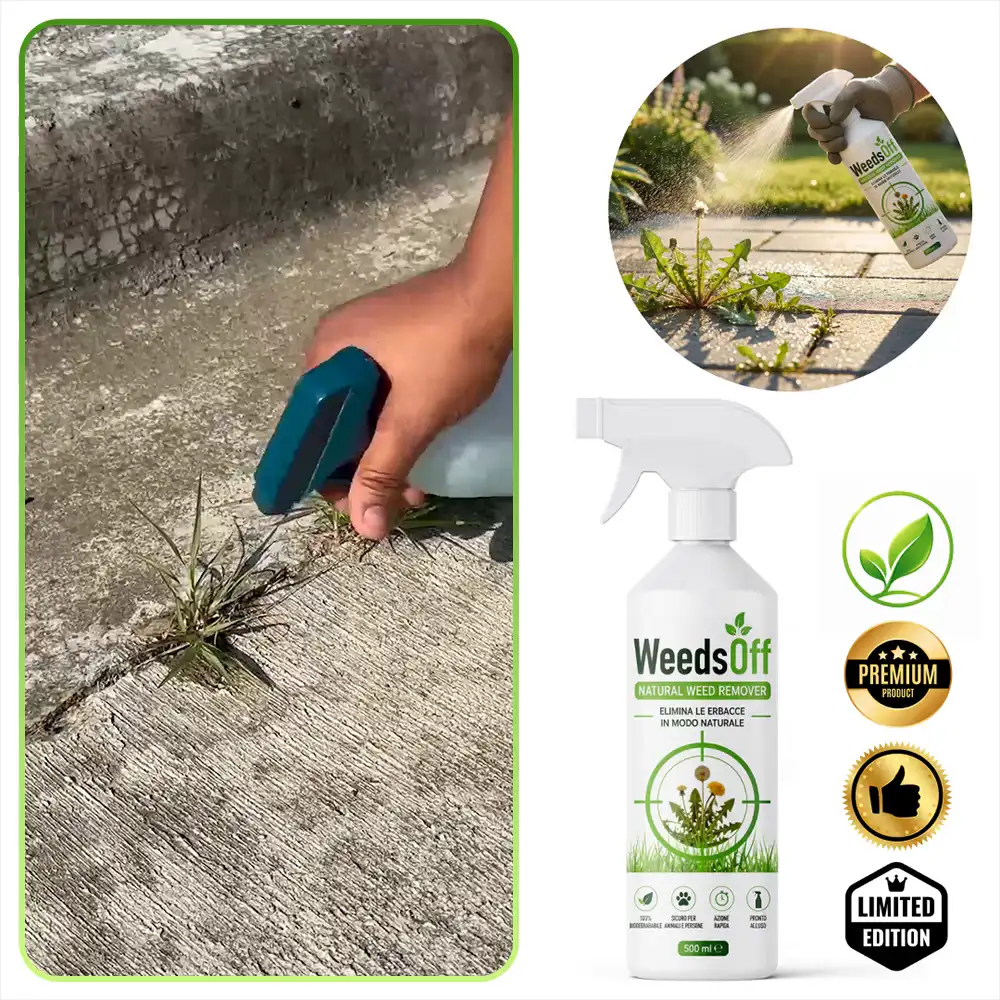 WeedsOff – Přírodní Herbicidní Sprej