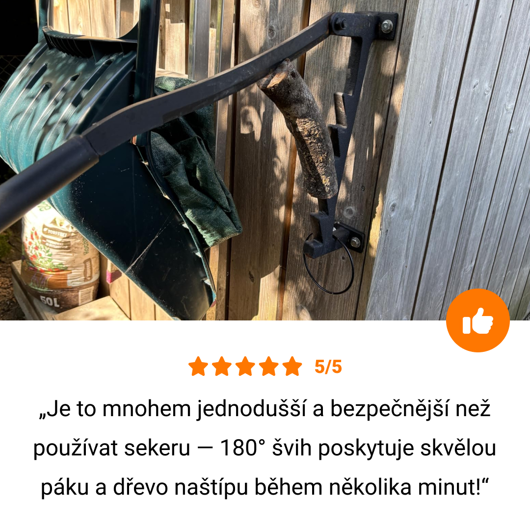 Logma™ - Ruční štípač dřeva na stěnu - Obrázek 6